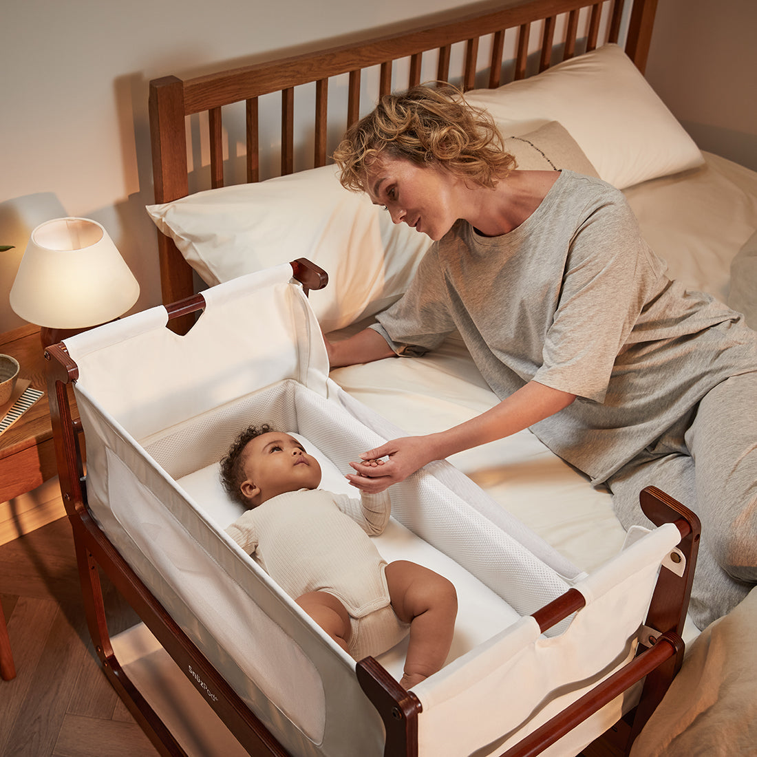 Newborn sleeping in crib right away best sale