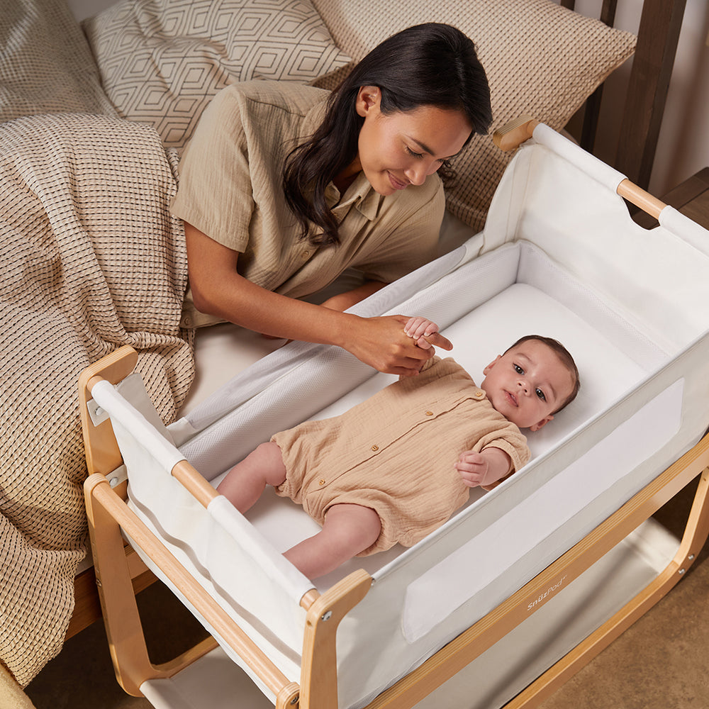 Natural SnüzPod⁴ Bedside Crib Tailor-Made For You Snüz US