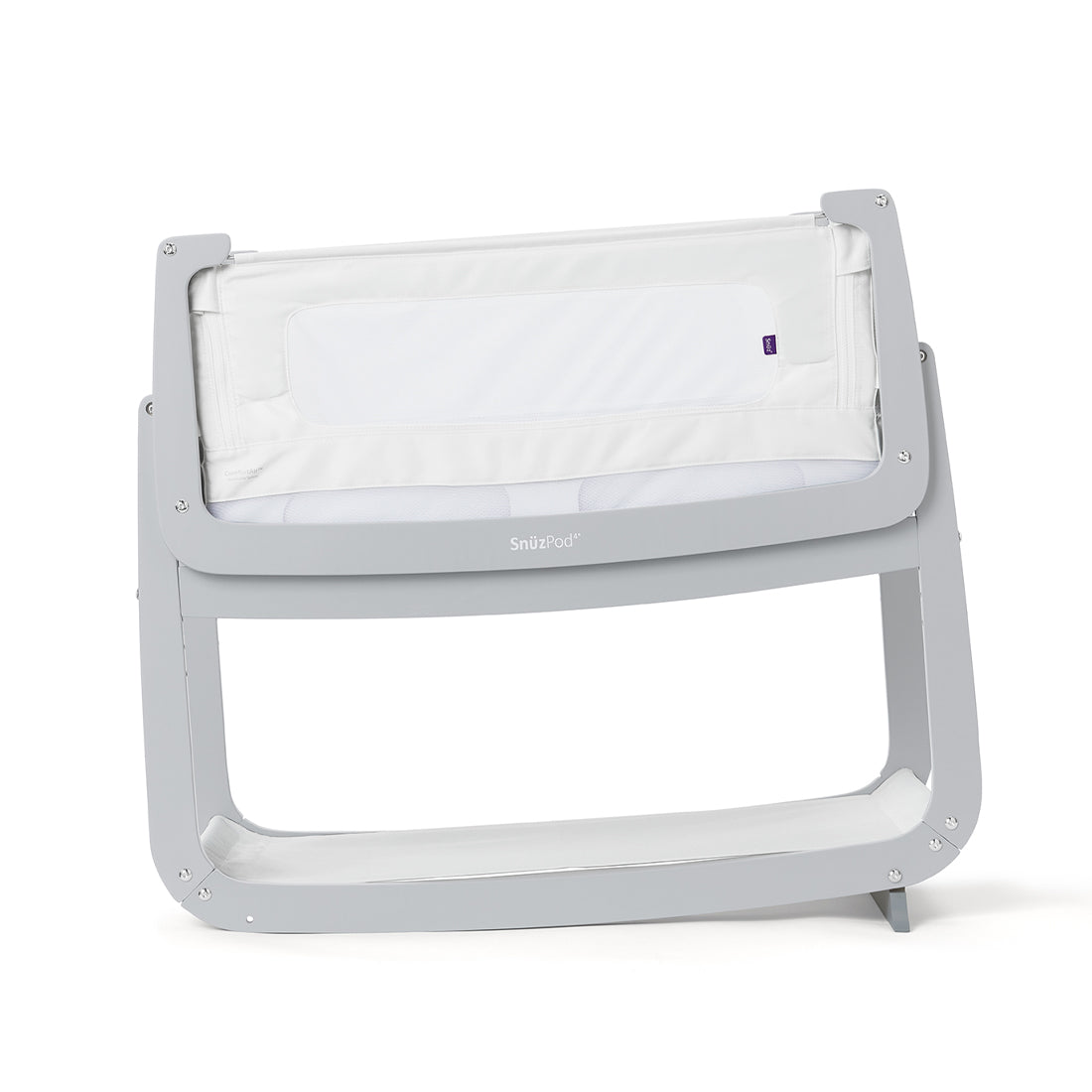 SnuzPod4 Bedside Crib Dove Grey