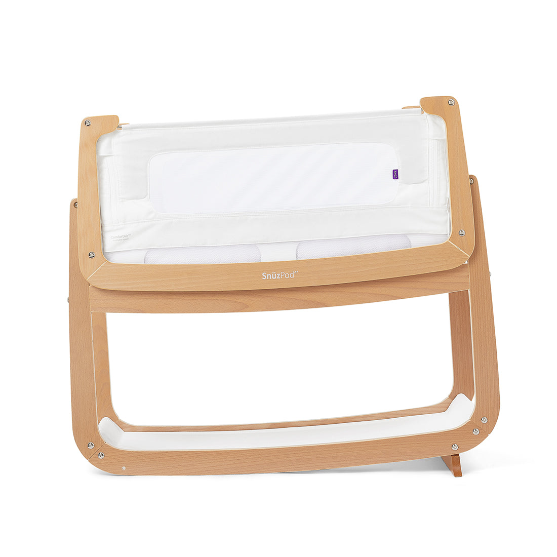 SnuzPod4 Bedside Bassinet Natural