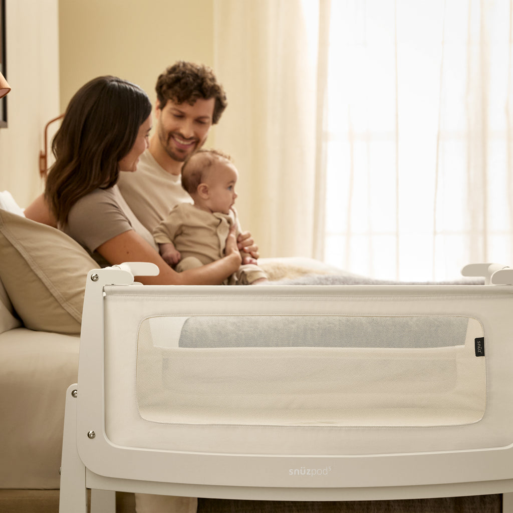 SnuzPod5 Bedside Bassinet Cashmere