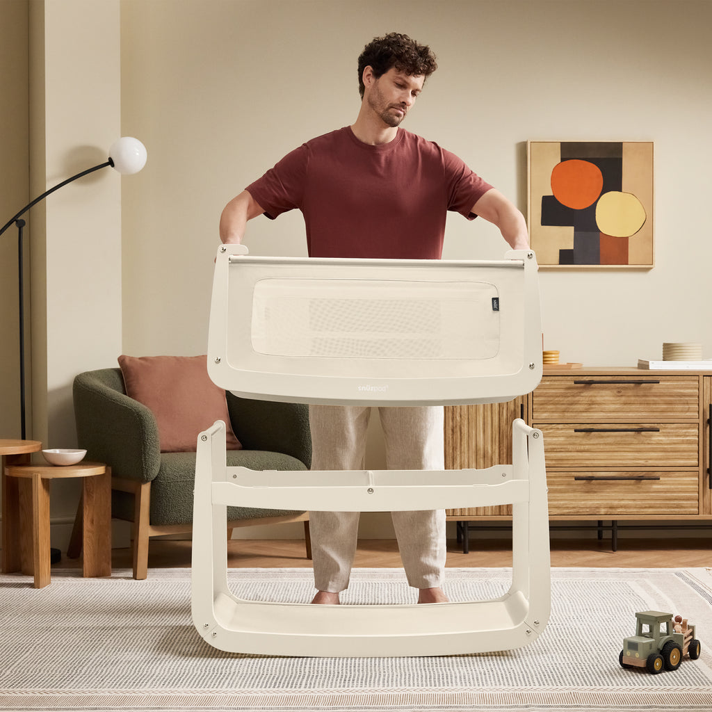 SnuzPod5 Bedside Bassinet Cashmere