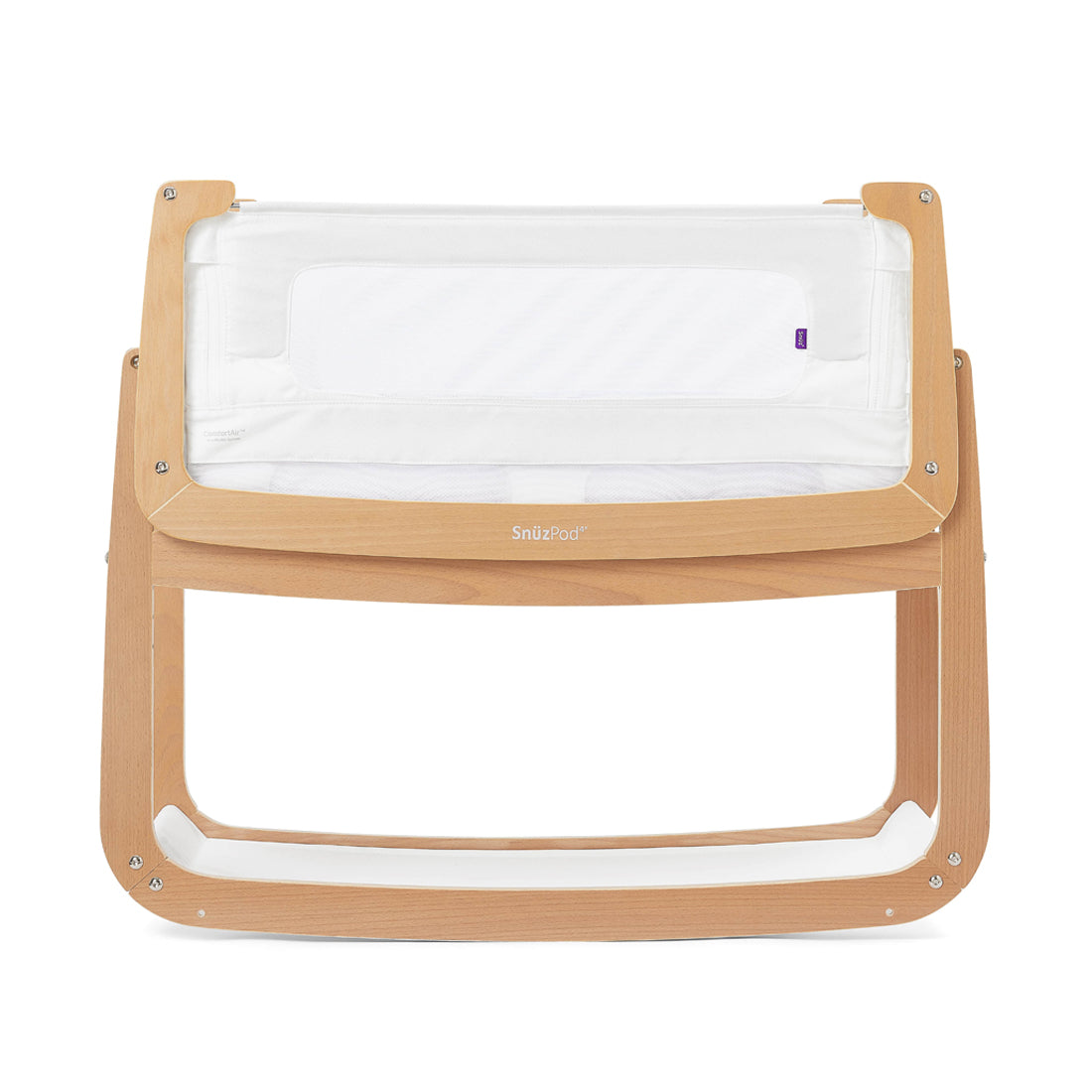 SnuzPod4 Bedside Crib Natural
