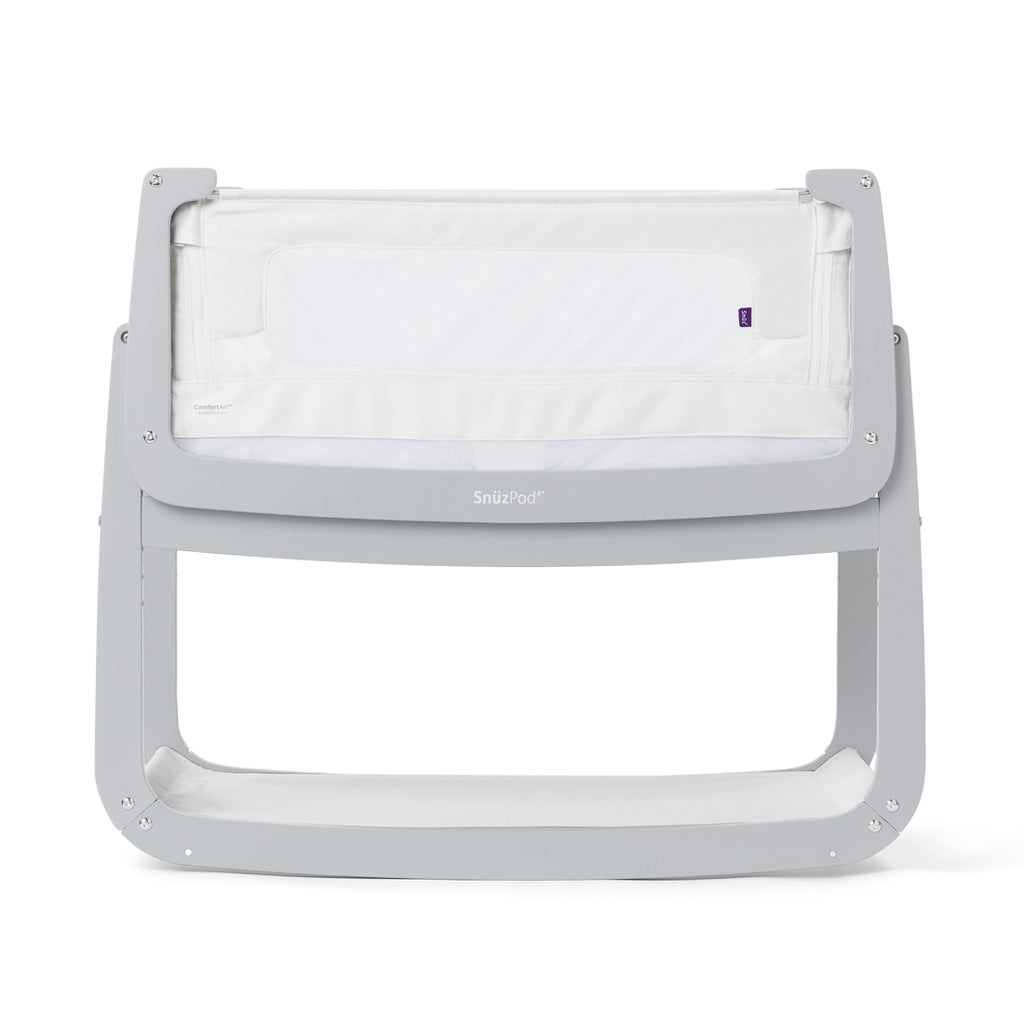 SnuzPod4 Bedside Bassinet Dove Gray