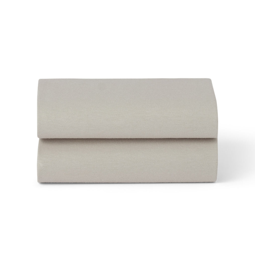 Bassinet 2 Pack Fitted Sheets - Gray