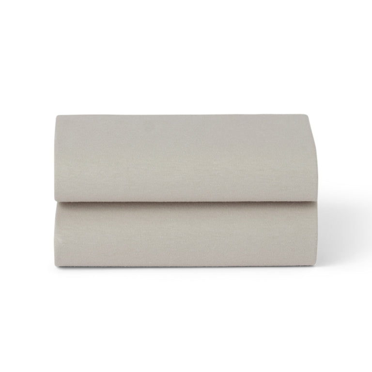 Bassinet 2 Pack Fitted Sheets - Gray