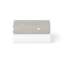 Bassinet 2 Pack Fitted Sheets - Gray Star