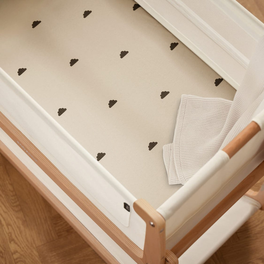 Bassinet 2 Pack Fitted Sheets - Sand Cloud