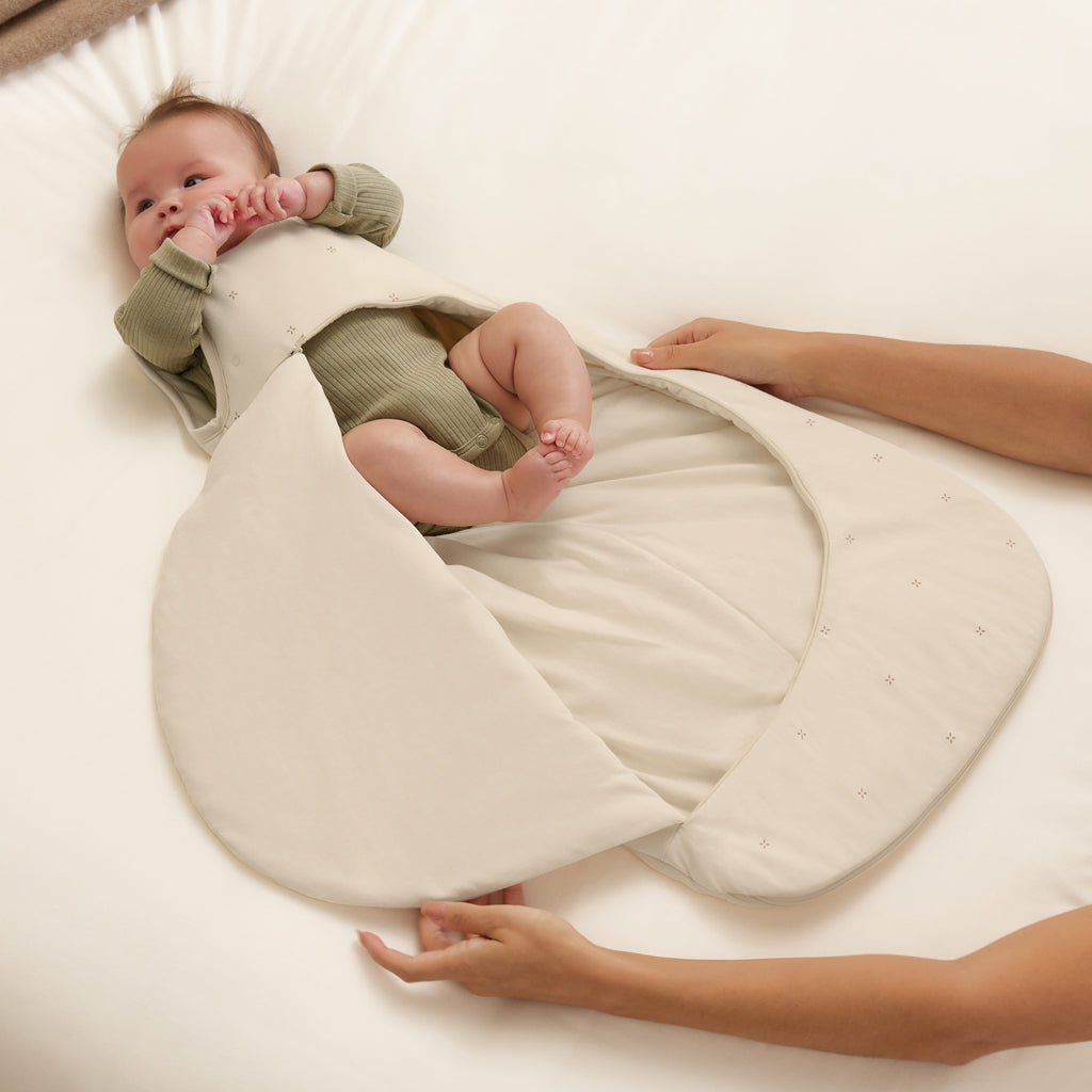 SnuzPouch 6-18 months, 1.0 Tog Sleeping Bag - Cashmere Cross