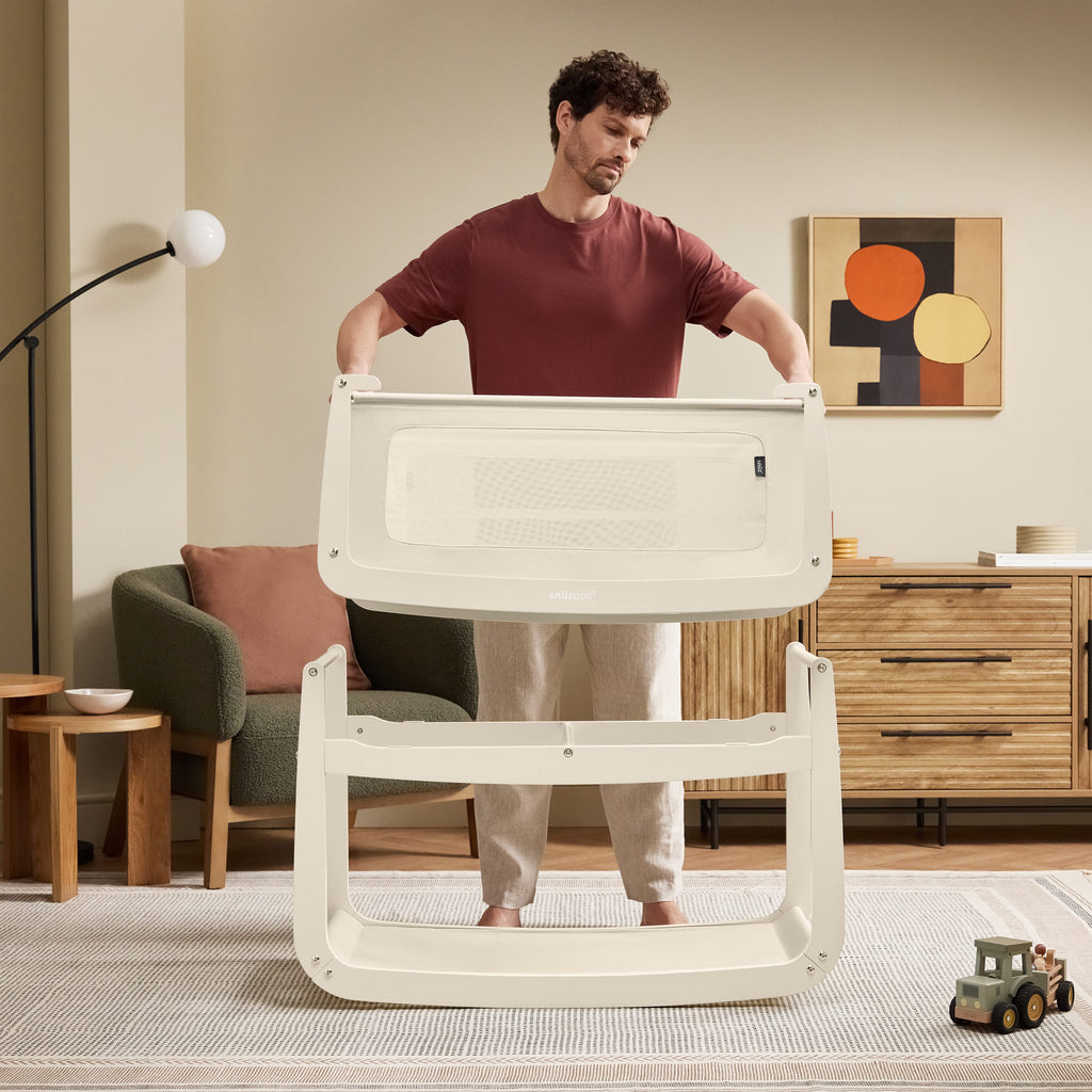 SnuzPod5 Bedside Bassinet Cashmere