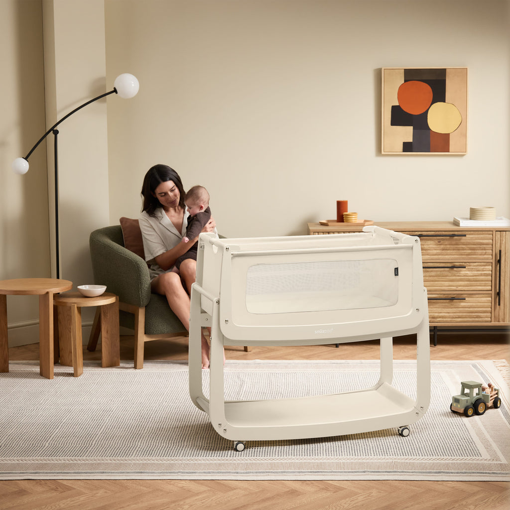 SnuzPod5 Bedside Bassinet Cashmere