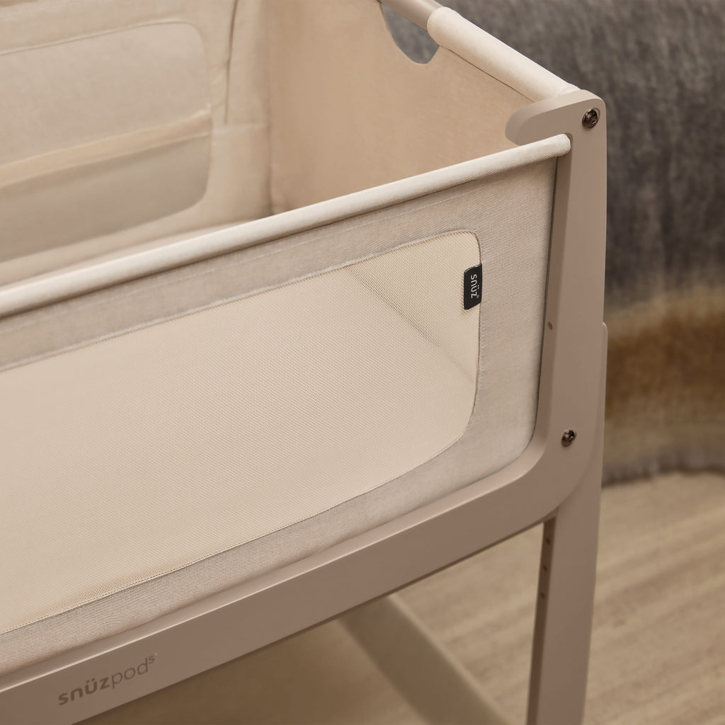 SnuzPod5 Bedside Bassinet Mocha